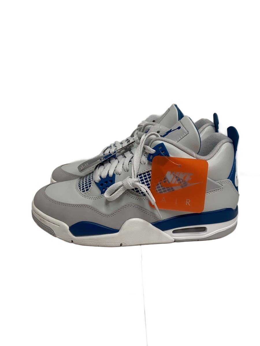 【中古】NIKE◆AIR JORDAN 4 RETRO OG_エアジョーダン4 レトロ OG/US9/WHT【シューズ】
