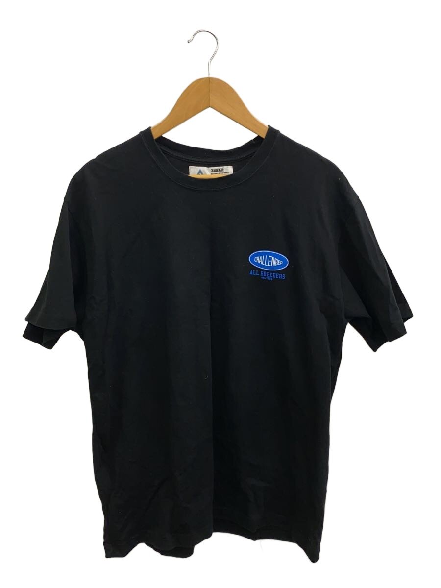 【中古】CHALLENGER◆チャレンジャー/プルオーバー/L/綿織物/黒いこと/FROG TEE【メンズウェア】