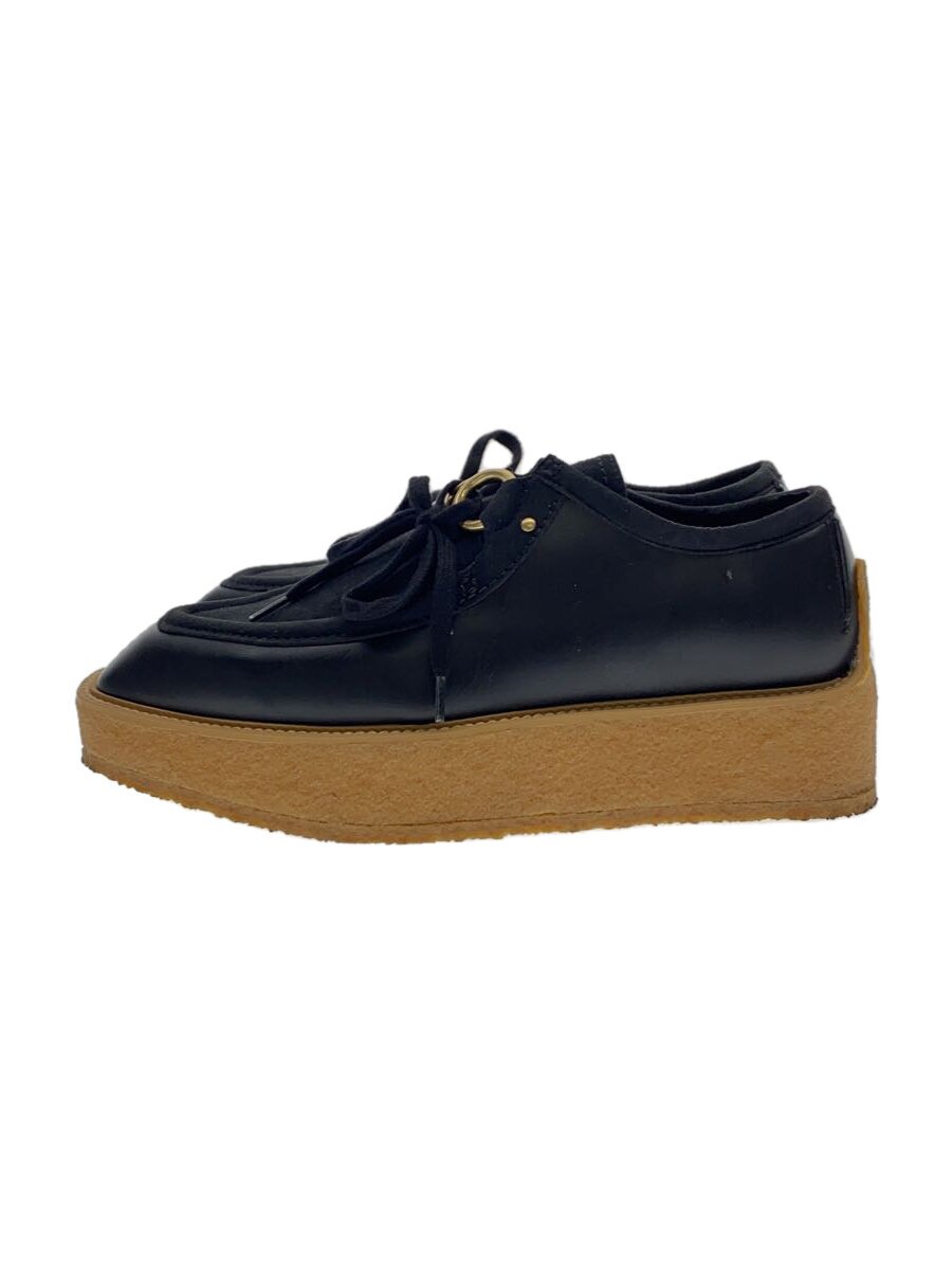 【中古】STELLAMcCARTNEY◆ローカットスニーカー/--/BLK/スウェード【シューズ】