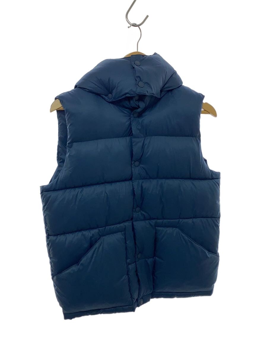 【中古】THE NORTH FACE◆キャンプシェラベスト/S/ポリエステル/NVY/無地【メンズウェア】