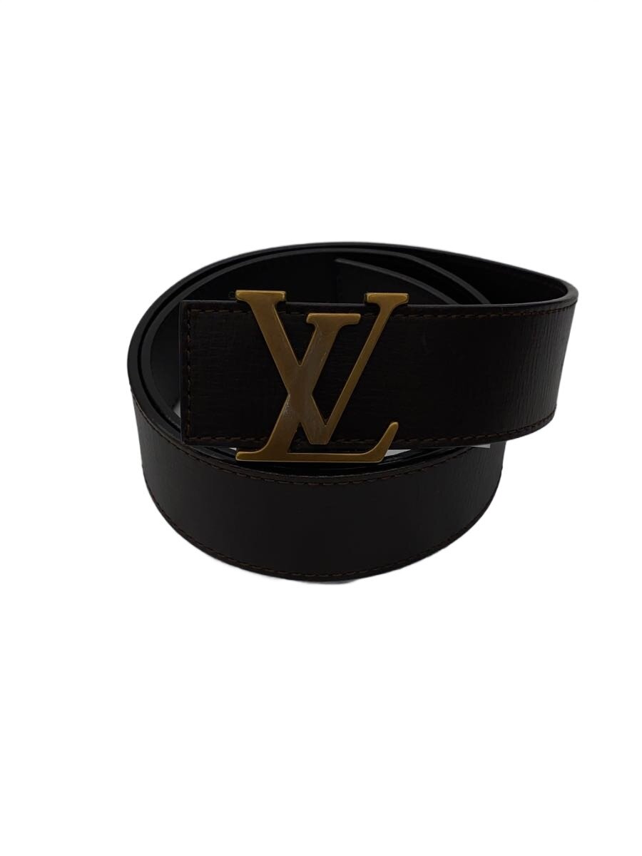 【中古】LOUIS VUITTON◆サンチュール・LVイニシアル40MM_ユタ/レザー/BRW/無地/メンズ【服飾雑貨他】|2nd STREET 店