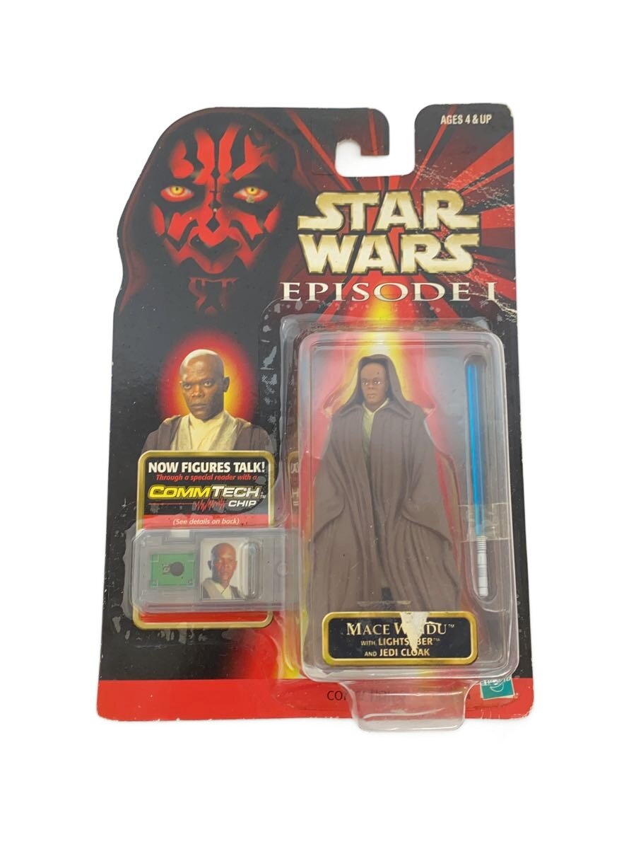 【中古】starwars◆フィギュア/90s/USA製/メイス・ウィンドゥ【ホビー】
