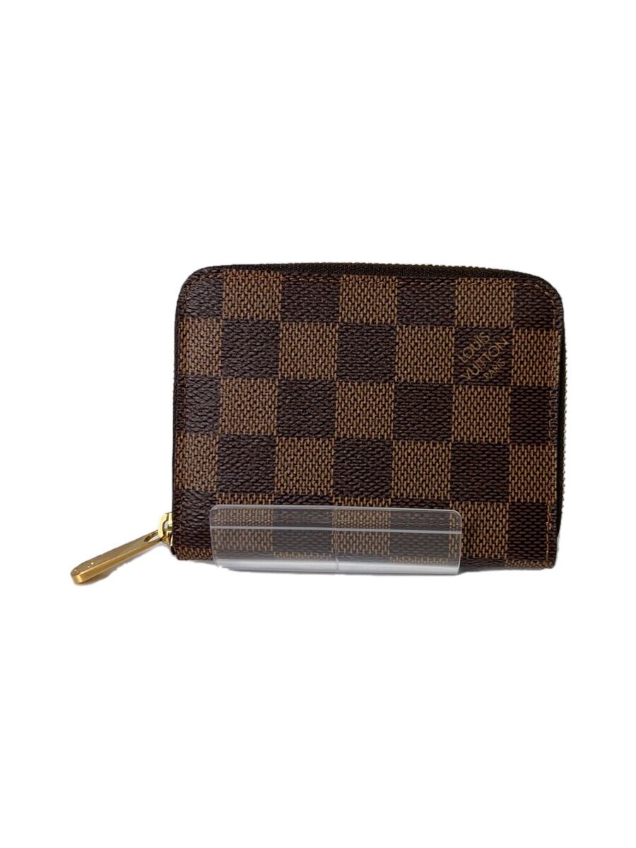 【中古】LOUIS VUITTON◆ジッピー・コインパース_ダミエ・エベヌ_BRW/PVC/BRW/総柄/レディース【服飾雑貨他】｜2ｎｄ STREET 店