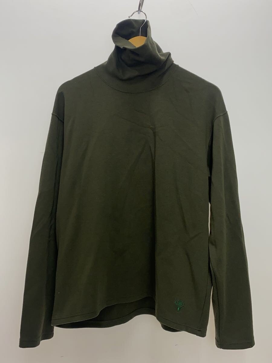 【中古】South2 West8(S2W8)◆長袖プルオーバー/M/綿織物/GRN/LQ793【メンズウェア】
