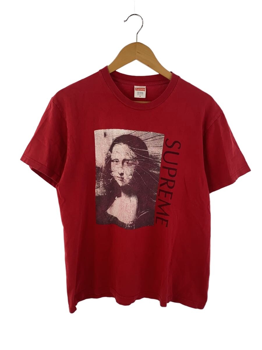 【中古】Supreme◆18SS Mona Lisa Tee/M/綿織物/RED【メンズウェア】