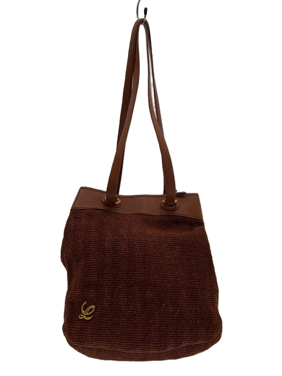 【中古】LOEWE◆トートバッグ/--/BRW//【バッグ】|2nd STREET 店