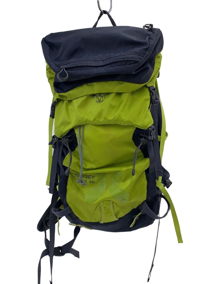 【中古】osprey◆背嚢/--/YLW/mutant38【御徒面子】