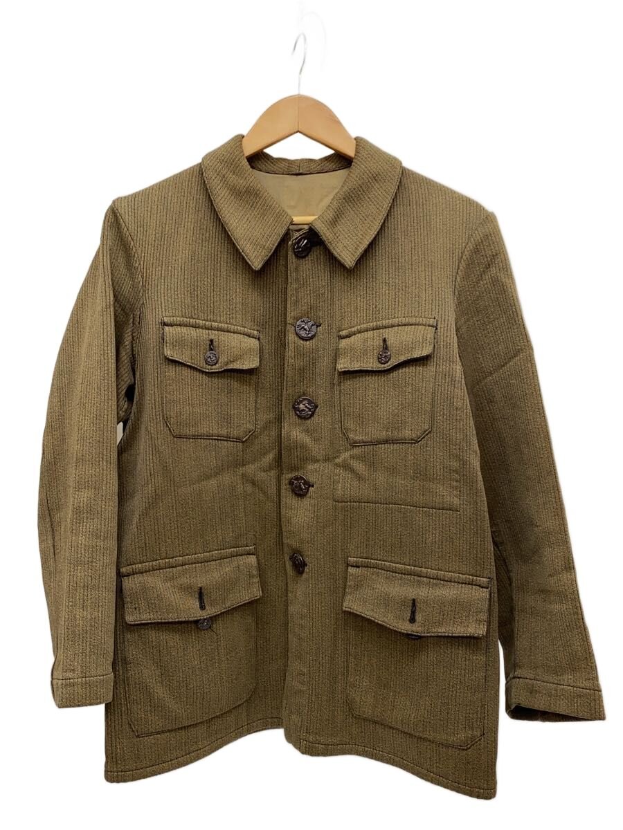 【中古】40s/KIPLAY/ピケ/毛の荒物名取り草/狩猟上衣/--/--/KHK/無地【メンズウェア】