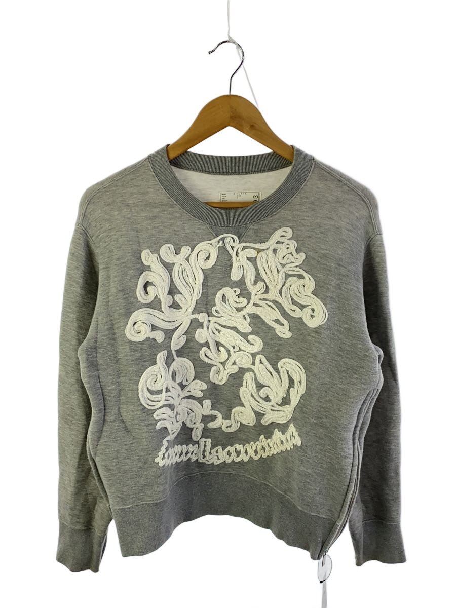 【中古】sacai◆スウェット/1/コットン/グレー/16-02903//【レディースウェア】|2nd STREET 店