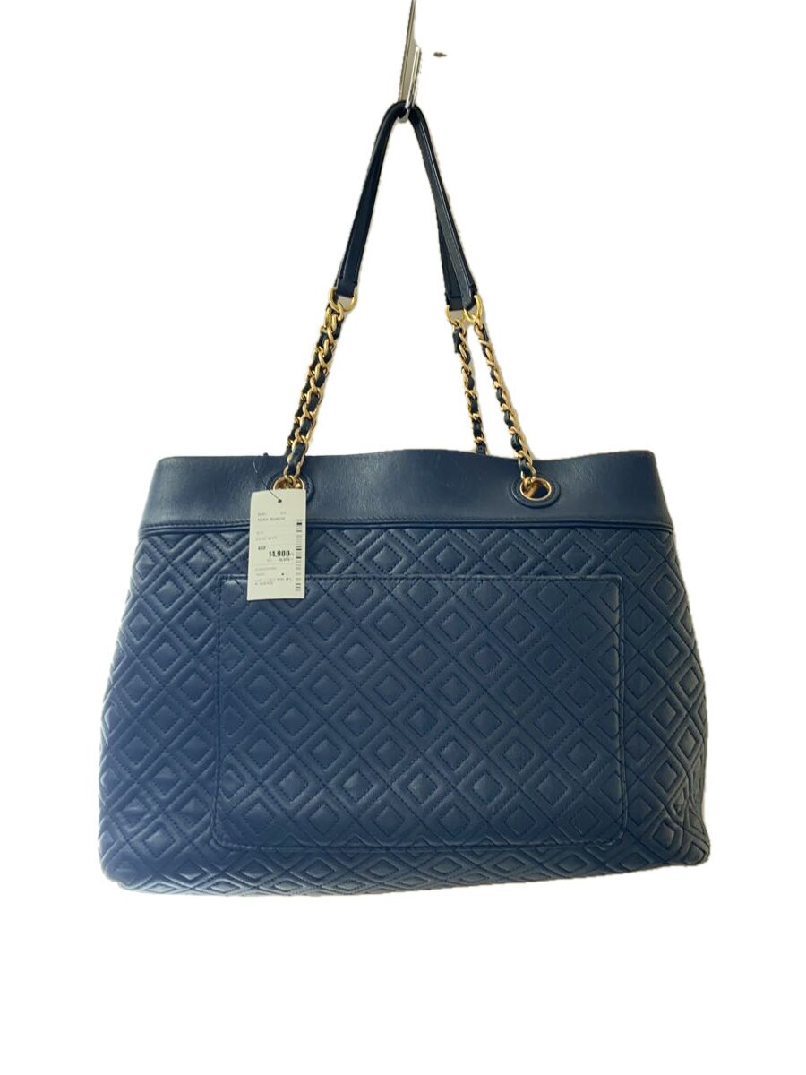 【中古】TORY BURCH◆御徒面子/--/BLU/総柄/擦れ有/物質の状態思いめぐらす【御徒面子】