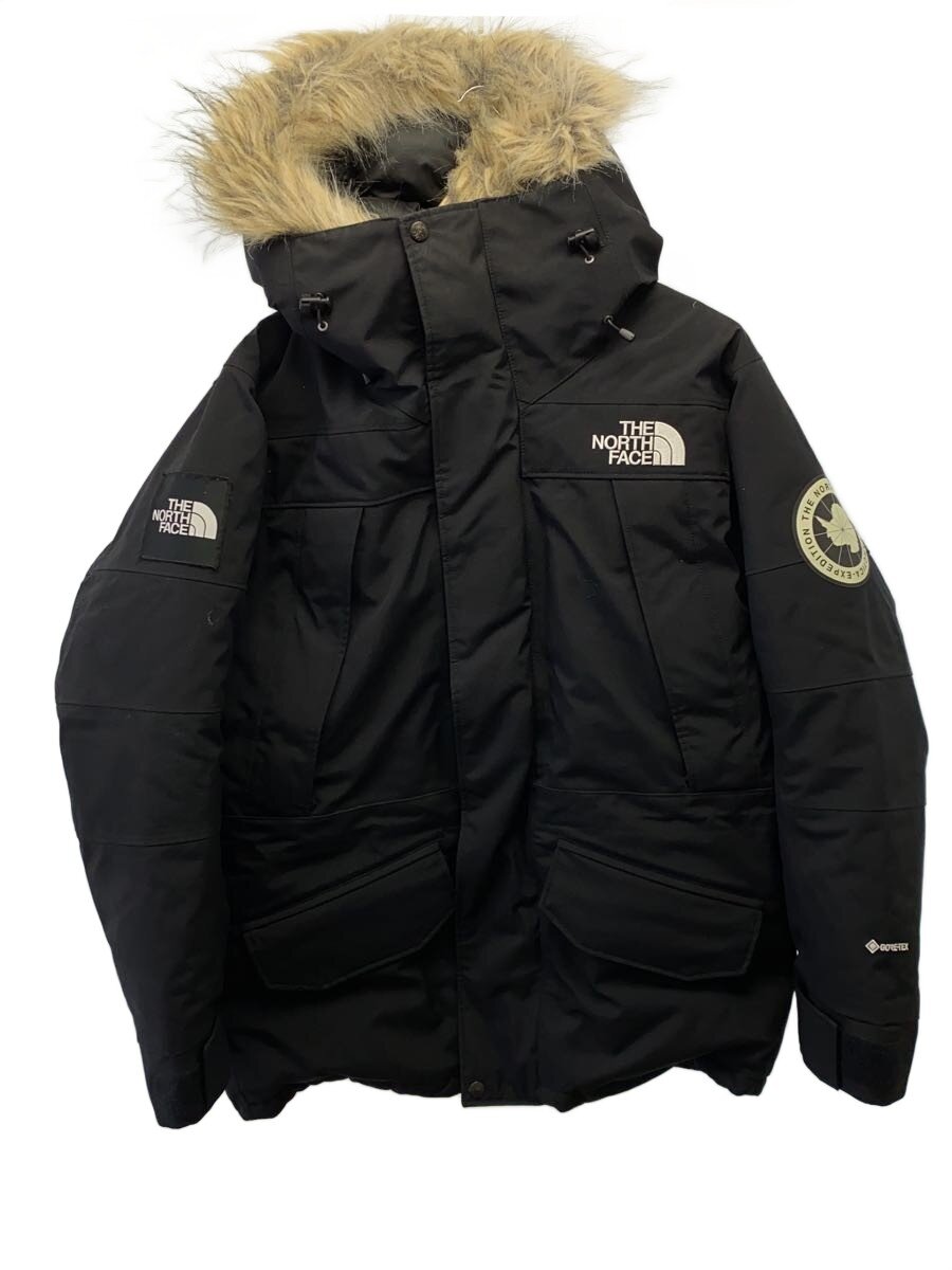 【中古】THE NORTH FACE◆ANTARCTICA PARKA_アンタークティカパーカ/M/ナイロン/BLK【メンズウェア】