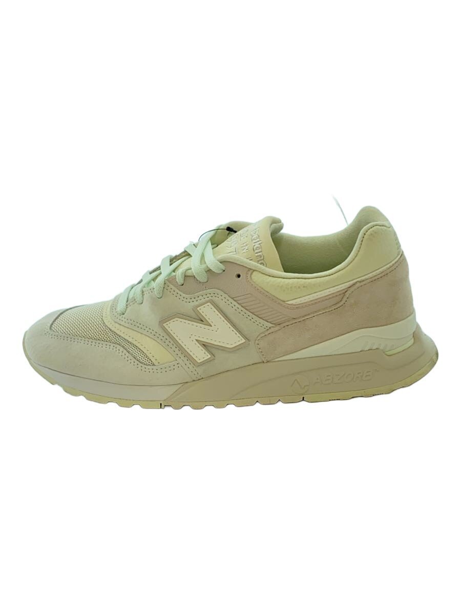 【中古】NEW BALANCE◆997.5/Easter/ローカットスニーカー/28.5珊/WHT/U9975HK【シューズ】