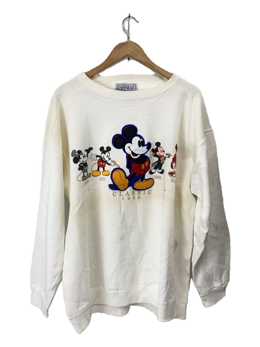 【中古】Disney VINTAGE◆汗水/XL/ポリエステル/黄色/80S/DONALD/ドナルド【メンズウェア】