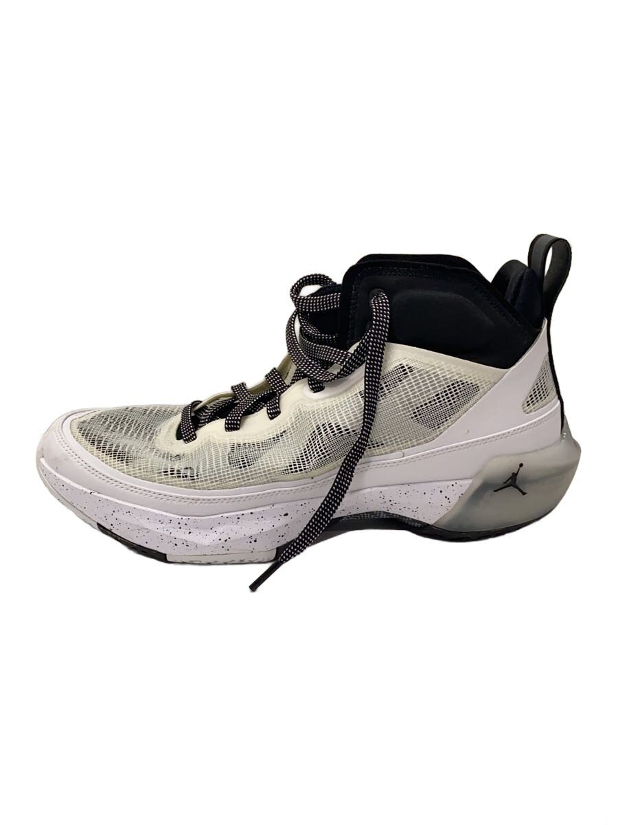【中古】NIKE◆AIR JORDAN 37 PF_大気圏 ジョーダン 37 PF/27糎/WHT【シューズ】