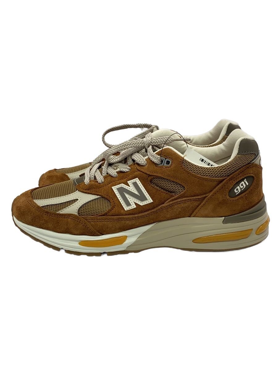 【中古】NEW BALANCE◆U991/赤銅色/27.5珊/BRW//【シューズ】