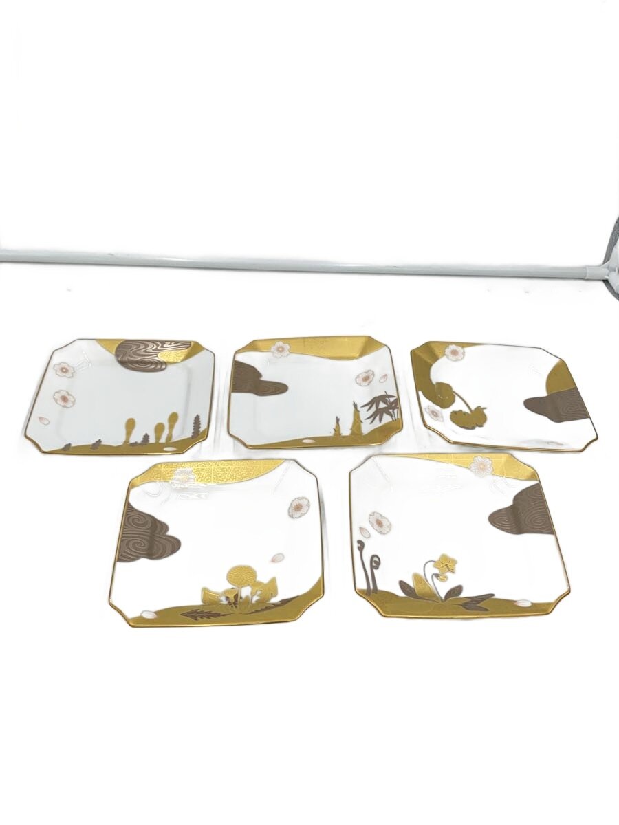 【中古】Noritake◆一皿/5点書き割り//【勝手もと装置】