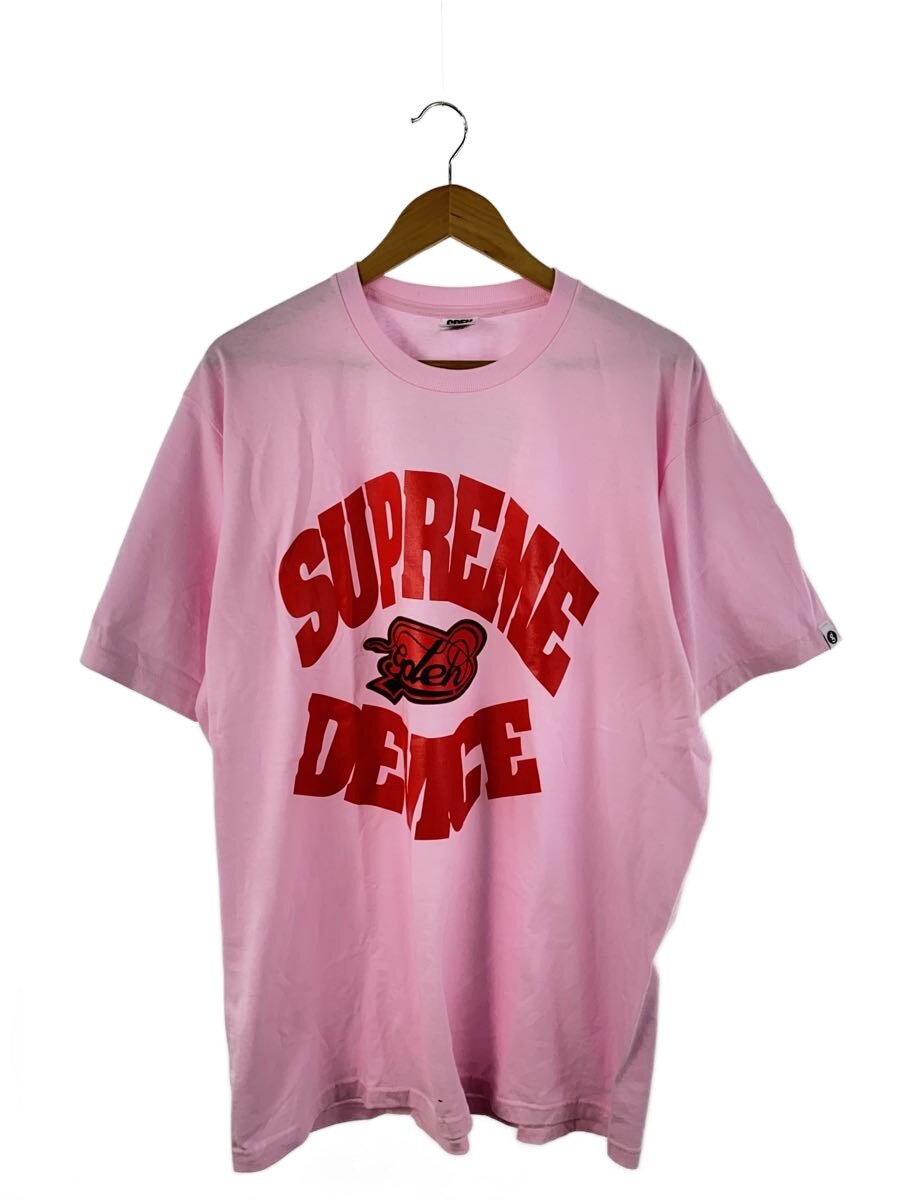 【中古】Supreme◆Tシャツ/XL/コットン/PNK/シュプリーム【メンズウェア】｜2ｎｄ STREET 店 13,213円