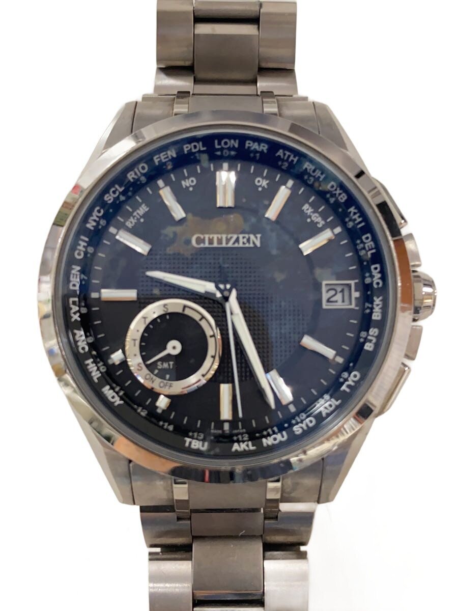 【中古】CITIZEN◆ソーラー腕時計/アナログ/GRY/SLV/F150-T021581【服飾雑貨他】|2nd STREET 店