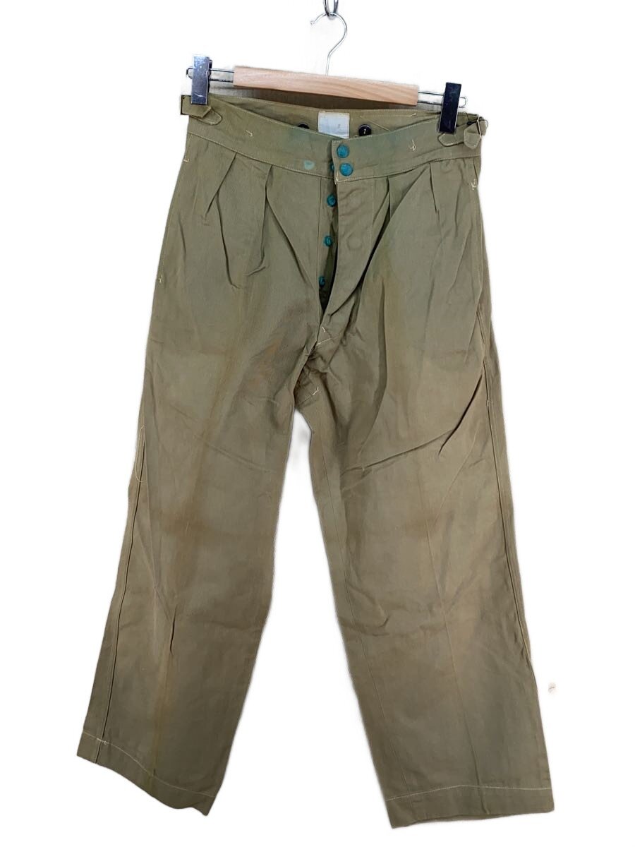 【中古】AUSTRALIAN MILITARY◆50S/グルカパンツ/緑青湧きおこる思いめぐらす/VINTAGE/下つ方/2/綿織物/KHK【メンズウェア】
