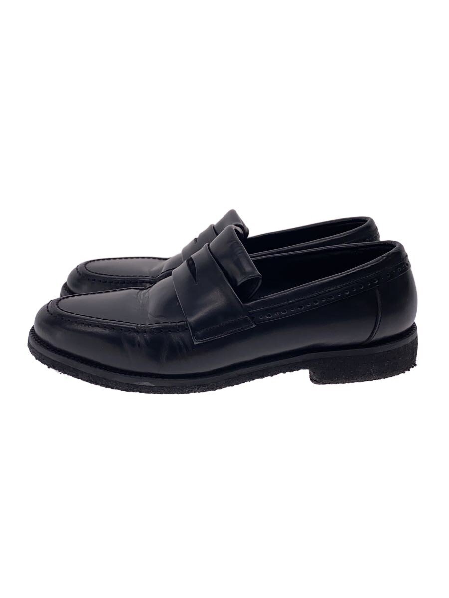 【中古】N.HOOLYWOOD◆ペニーローファー/ローファー/US7.5/BLK/レザー【シューズ】｜2ｎｄ STREET 店