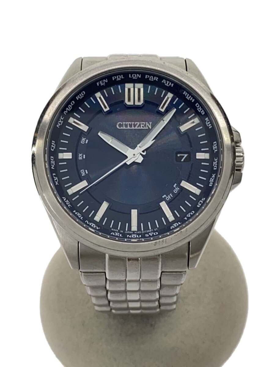【中古】CITIZEN◆腕時計/アナログ/ステンレス/NVY/SLV/H145-S126622【服飾雑貨他】|2nd STREET 店