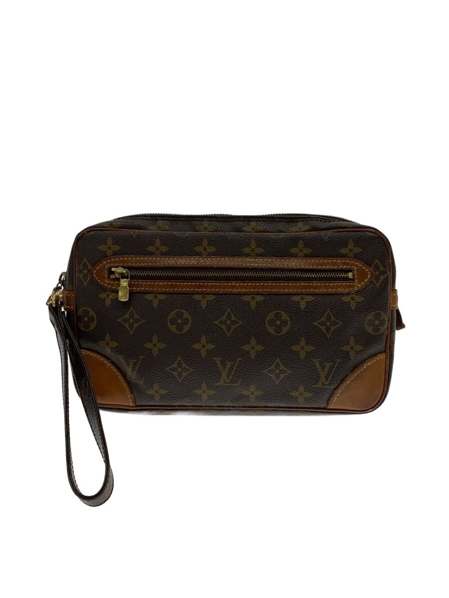 【中古】LOUIS VUITTON◆マルリー・ドラゴンヌGM_モノグラム・キャンバス/PVC/BRW【バッグ】｜2ｎｄ STREET 店