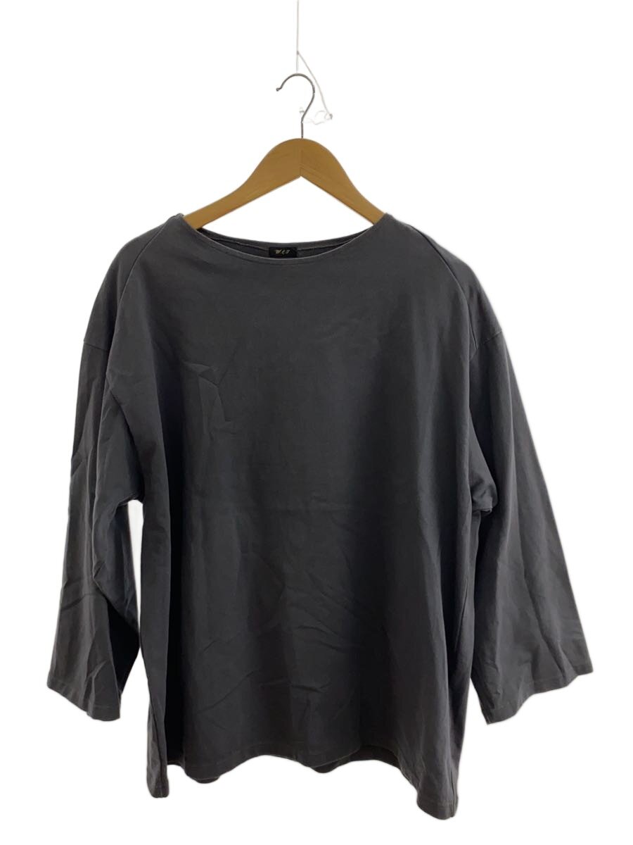 【中古】WILD LIFE TAILOR Adam et ROPE◆長袖プルオーバー/M/綿織物/GRY/無地/GPM-42010-A//【メンズウェア】