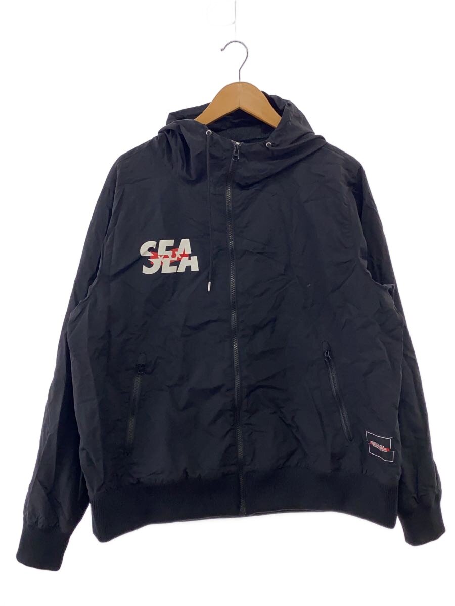 【中古】WIND AND SEA◆ナイロン上衣/M/ナイロン/BLK/WDS-XXX-SP-01//【メンズウェア】