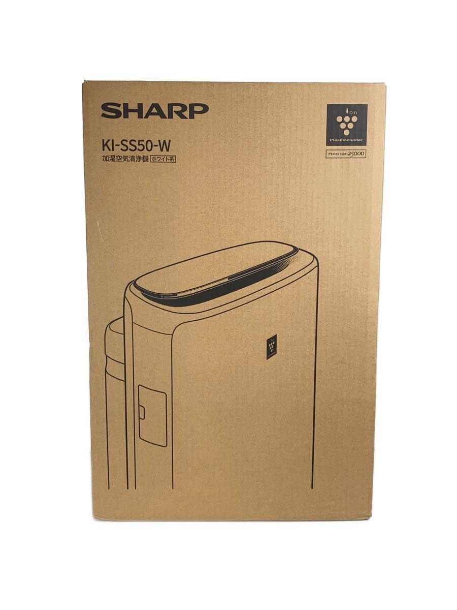 【中古】SHARP◆加湿空気清浄機 KI-SS50-W/ホワイト//【家電・ビジュアル・オーディオ】