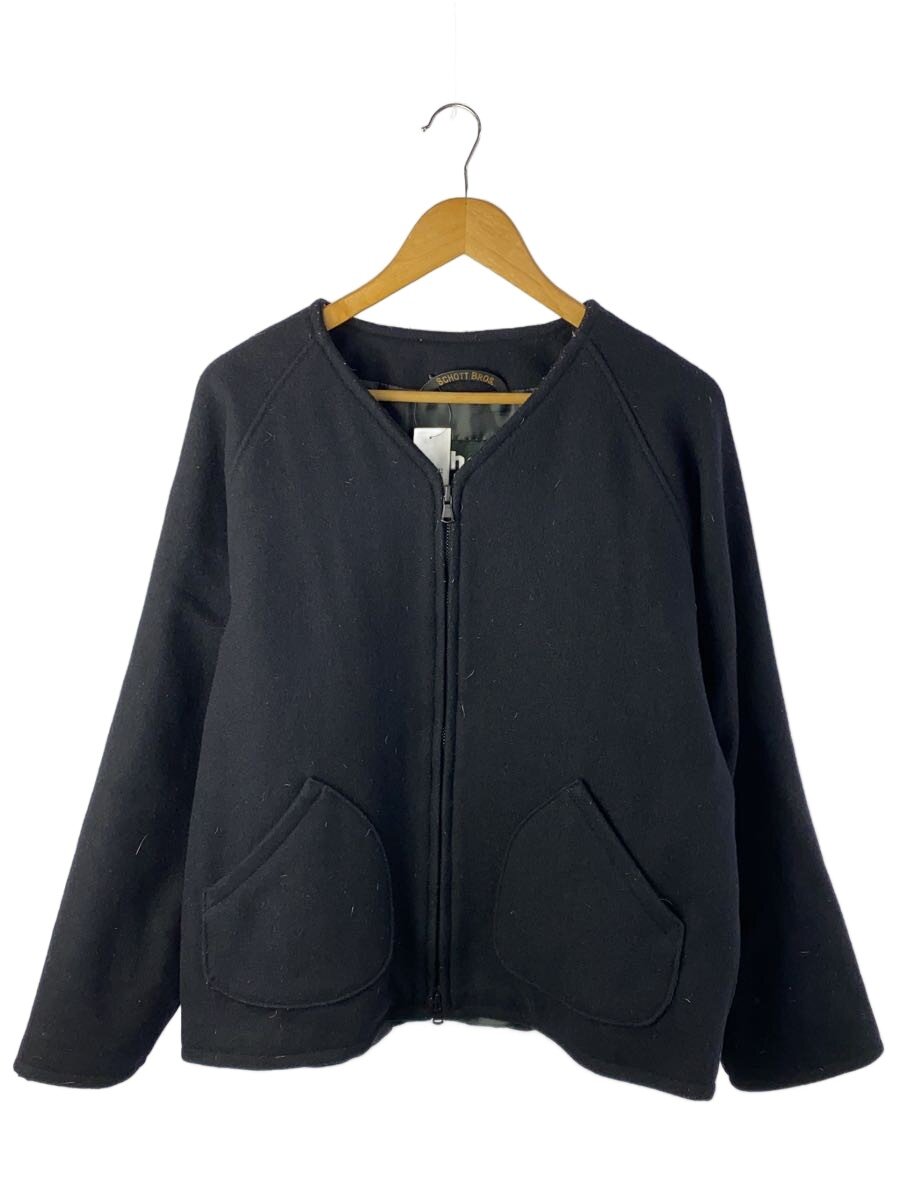 【中古】Schott◆ジャケット/XL/ウール/BLK/無地/7637//【メンズウェア】|2nd STREET 店