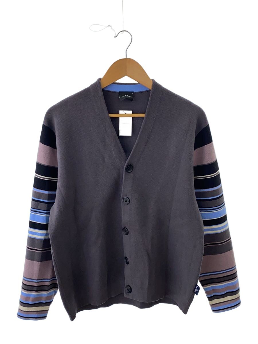 【中古】PS Paul Smith◆23SS/カーディガン(薄手)/M/コットン/GRY/232400【メンズウェア】|2nd STREET 店