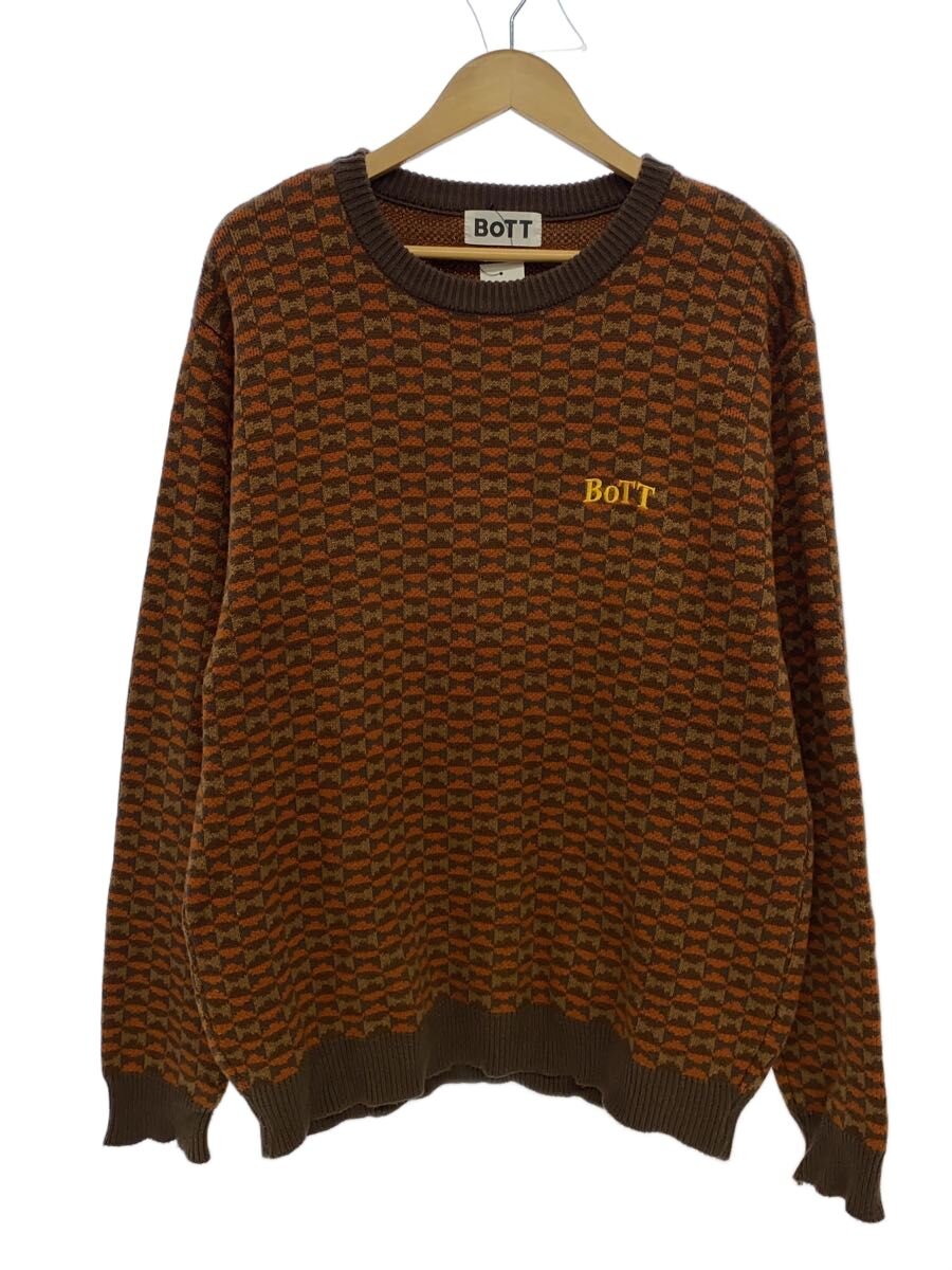 【中古】BoTT◆Century Sweater/ニット・セーター(厚手)/XL/コットン/BRW【メンズウェア】｜2ｎｄ STREET 店 8,512円