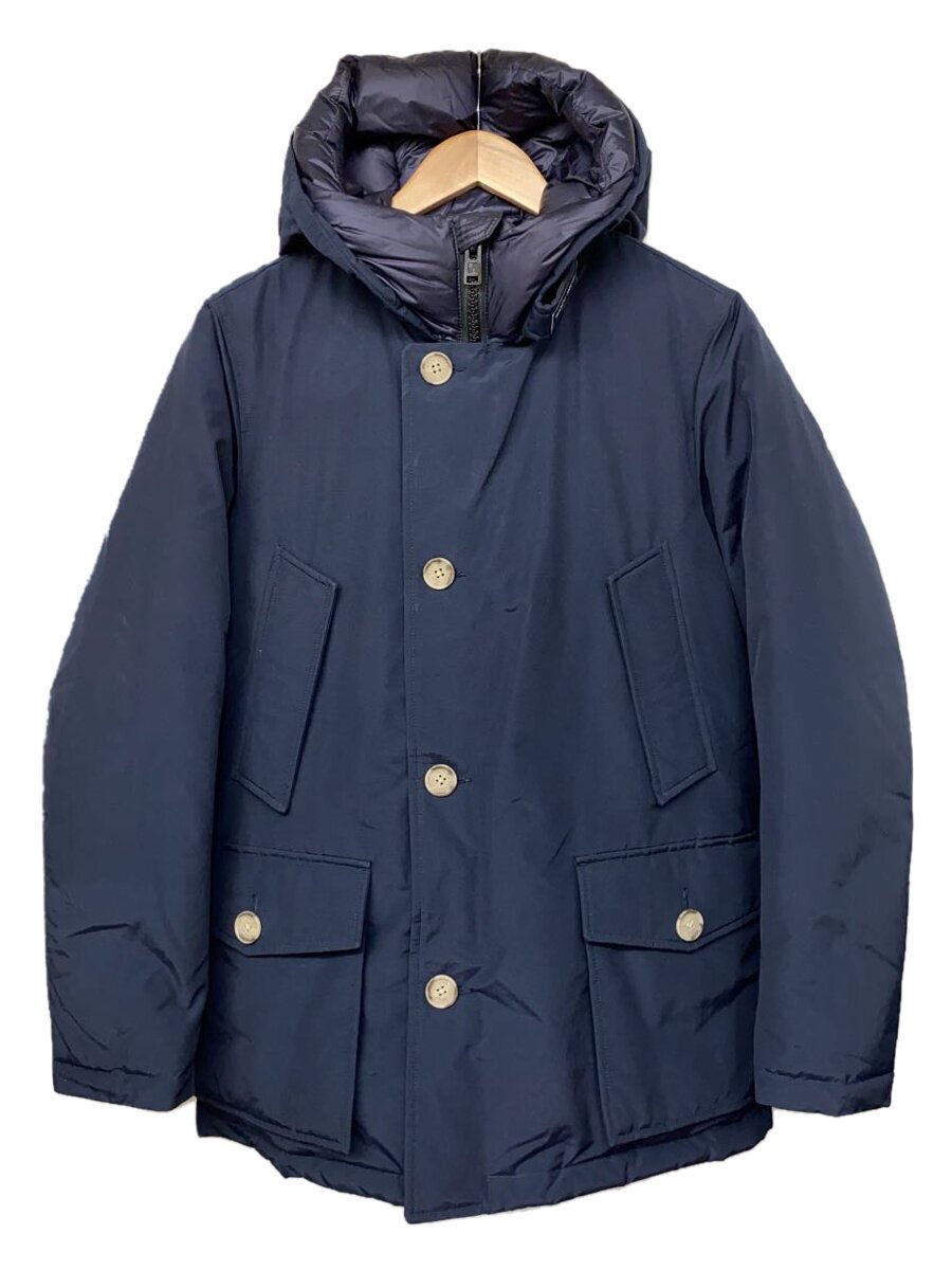 【中古】Woolrich◆落ち込む上衣/XS/ナイロン/NVY/PO-006417-PR000701【メンズウェア】