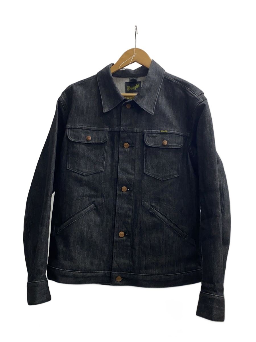 【中古】WRANGLER◆Gジャン/M/綿織物/黒いこと/無地/WS9325【メンズウェア】