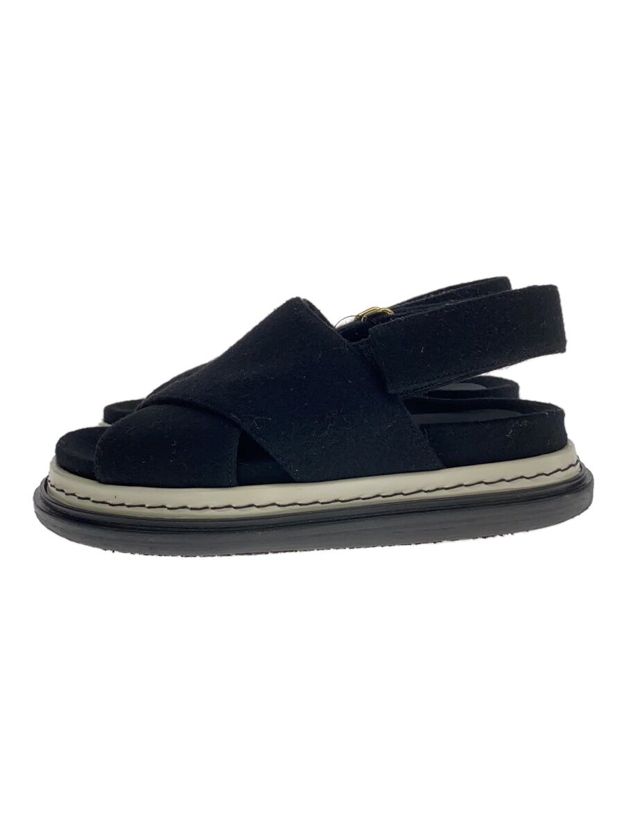 【中古】MARNI◆サンダル/37/ブラック【シューズ】｜2ｎｄ STREET 店