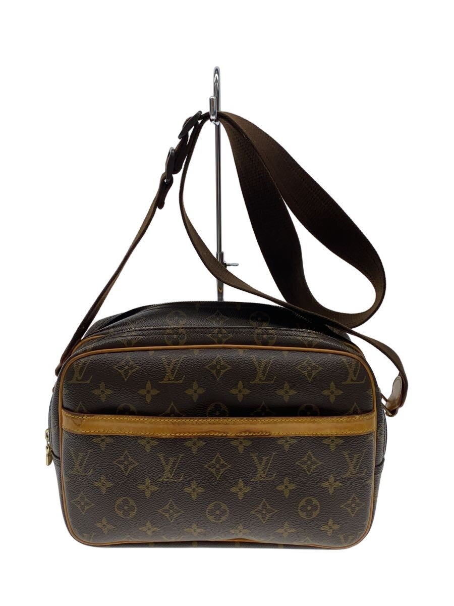 【中古】LOUIS VUITTON◆リポーターPM_モノグラム・キャンバス/PVC/BRW【バッグ】｜2ｎｄ STREET 店