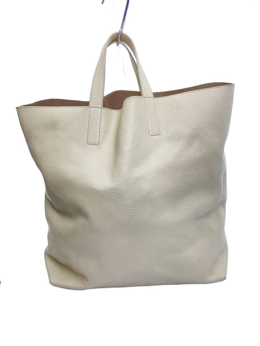 【中古】JIL SANDER◆トートバッグ/レザー/WHT//【バッグ】|2nd STREET 店