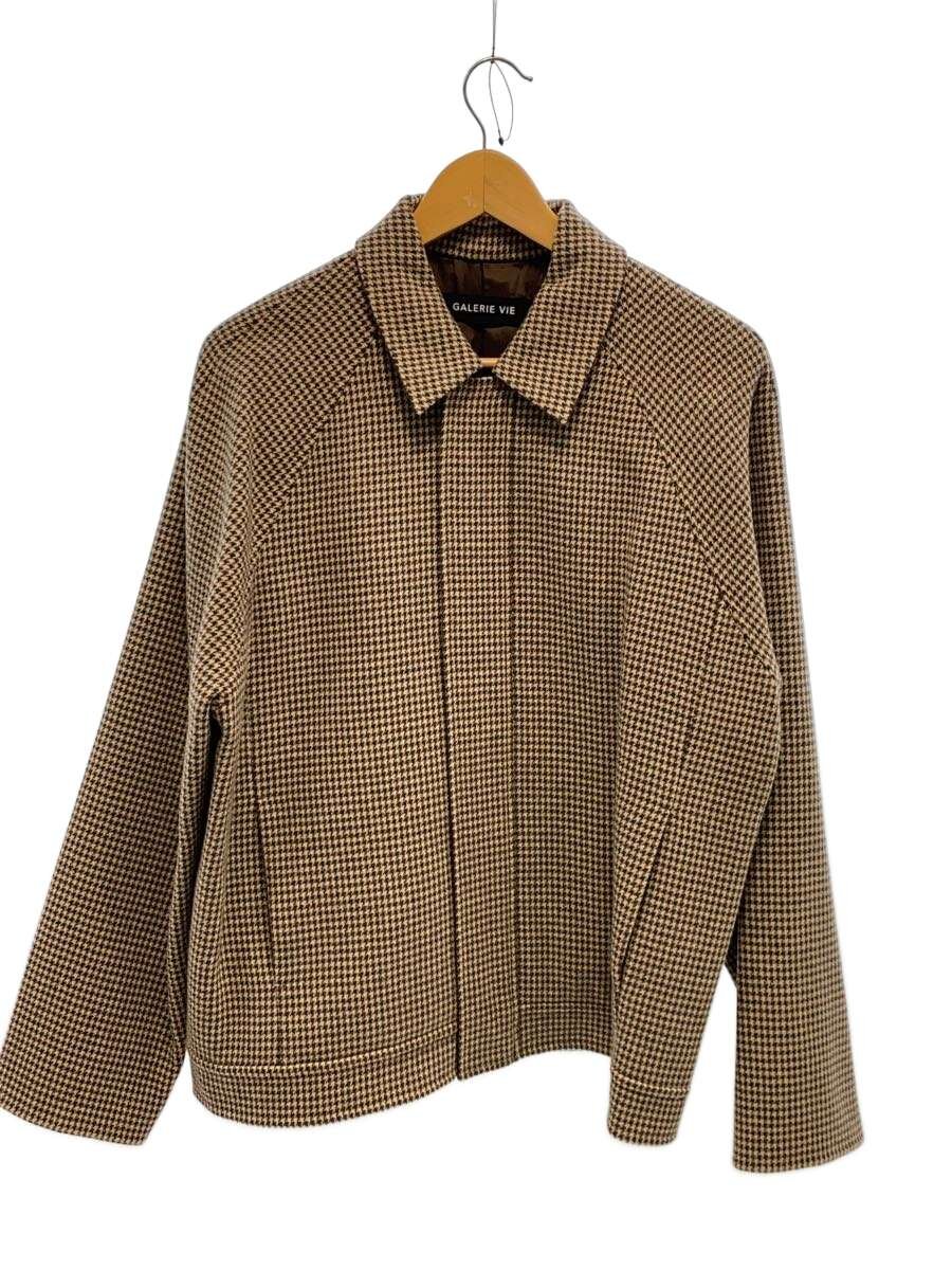 【中古】GALERIE VIE◆ジャケット/46/ウール/BEG/チェック/23-08-85-08502【メンズウェア】｜2ｎｄ STREET 店