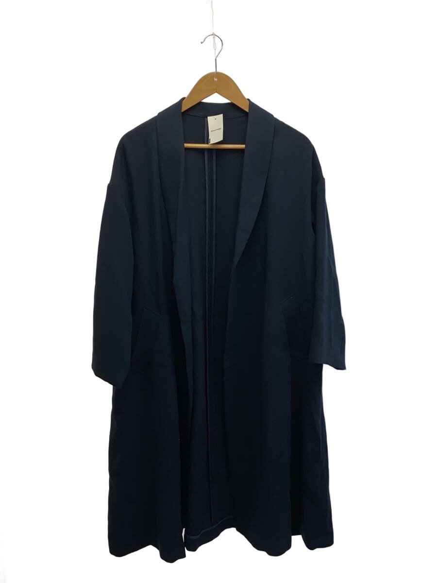 【中古】Spick\u0026Span◆厚地の外套/38/人絹/NVY/18-020-200-5020-1-0【レディース御召しもの】