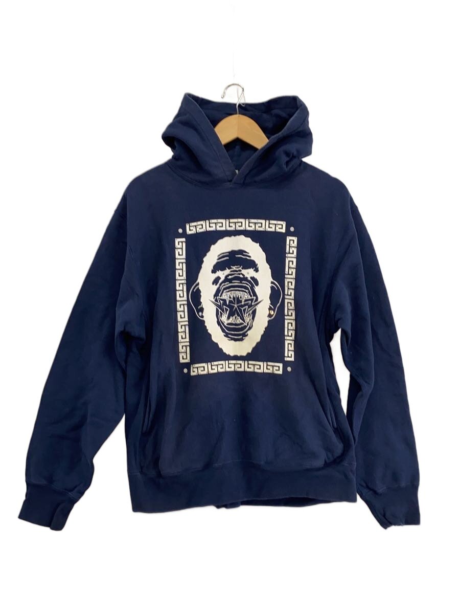 【中古】A BATHING APE◆パーカー/スワロフスキー/Swarovski/M/コットン/NVY/プリント【メンズウェア】|2nd STREET 店