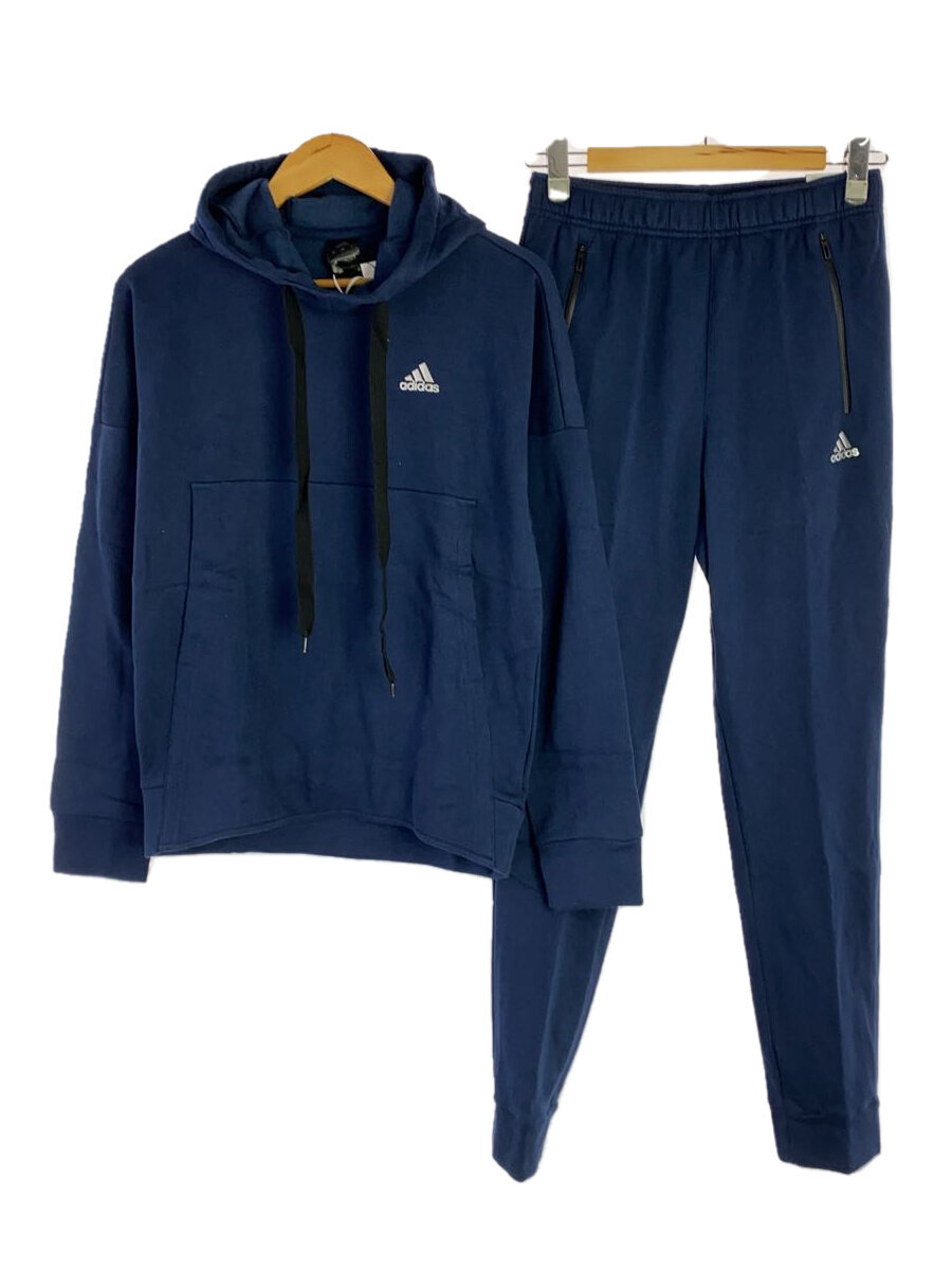 【中古】adidas◆セットアップ/M/綿織物/BLU/AY2993【メンズウェア】