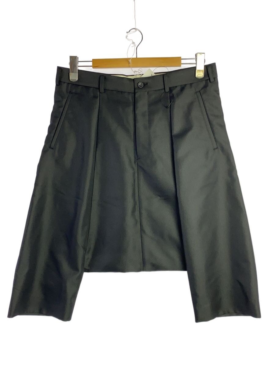 【中古】COMME des GARCONS HOMME PLUS◆25SS/サルエルパンツ/S/ポリエステル/BLK/PO-P038【メンズウェア】