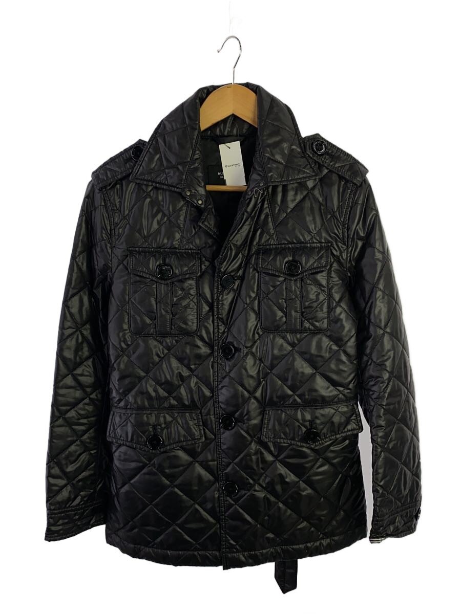 【中古】BURBERRY BLACK LABEL◆ミドル丈キルティングコート/キルティングジャケット/M/ポリエステル/BLK/bmp14-313-09【メンズウェア】｜2ｎｄ STREET 店 10,622円