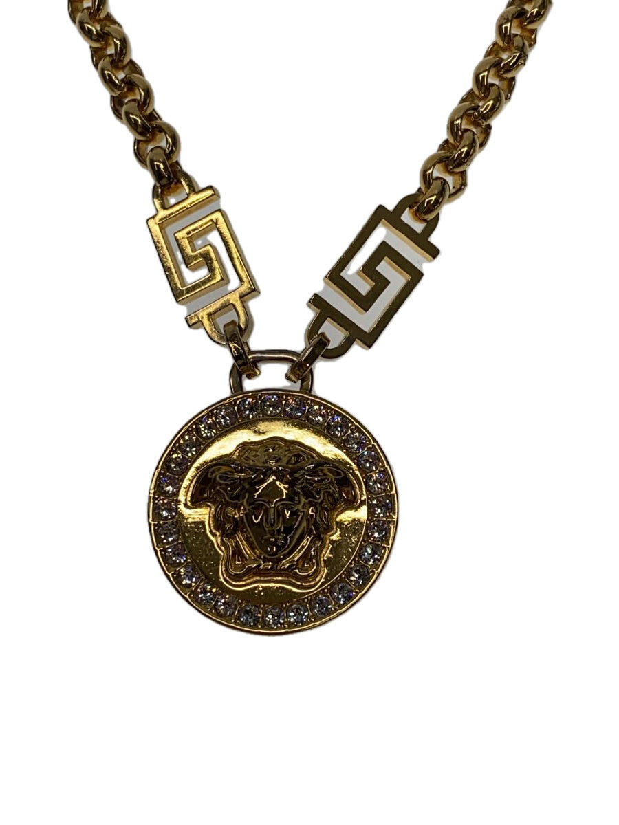 【中古】VERSACE◆首飾り/メッキ/GLD/いの一番有/メンズ【服飾雑貨他】