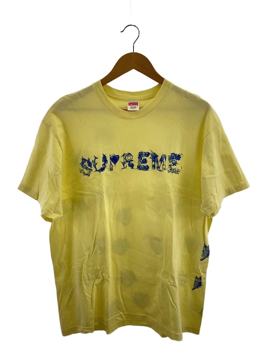 【中古】Supreme◆プルオーバー/L/綿織物/YLW/刷り上げる/Supreme Morph Tee【メンズウェア】