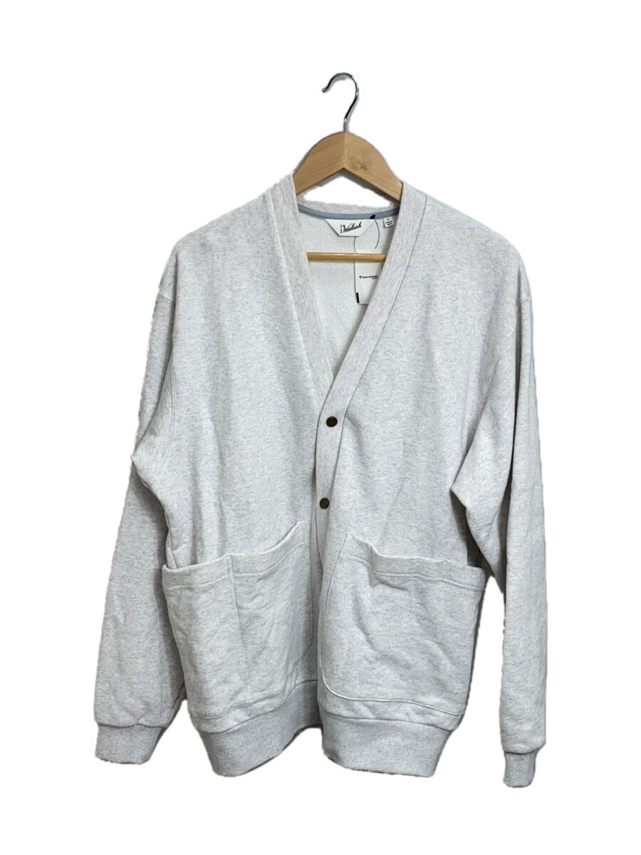 【中古】Woolrich◆ジレー(薄っぺら)/L/綿織物/WHT/WJSW0046【メンズウェア】