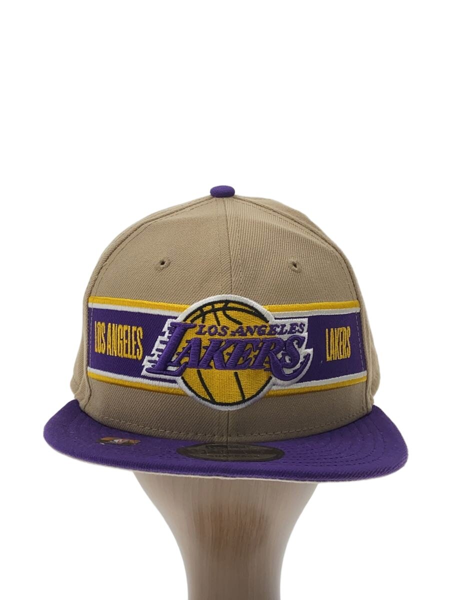【中古】NEW ERA◆2024/NBA DRAFT/旗がしら/--/ポリエステル/BEG/メンズ【服飾雑貨他】