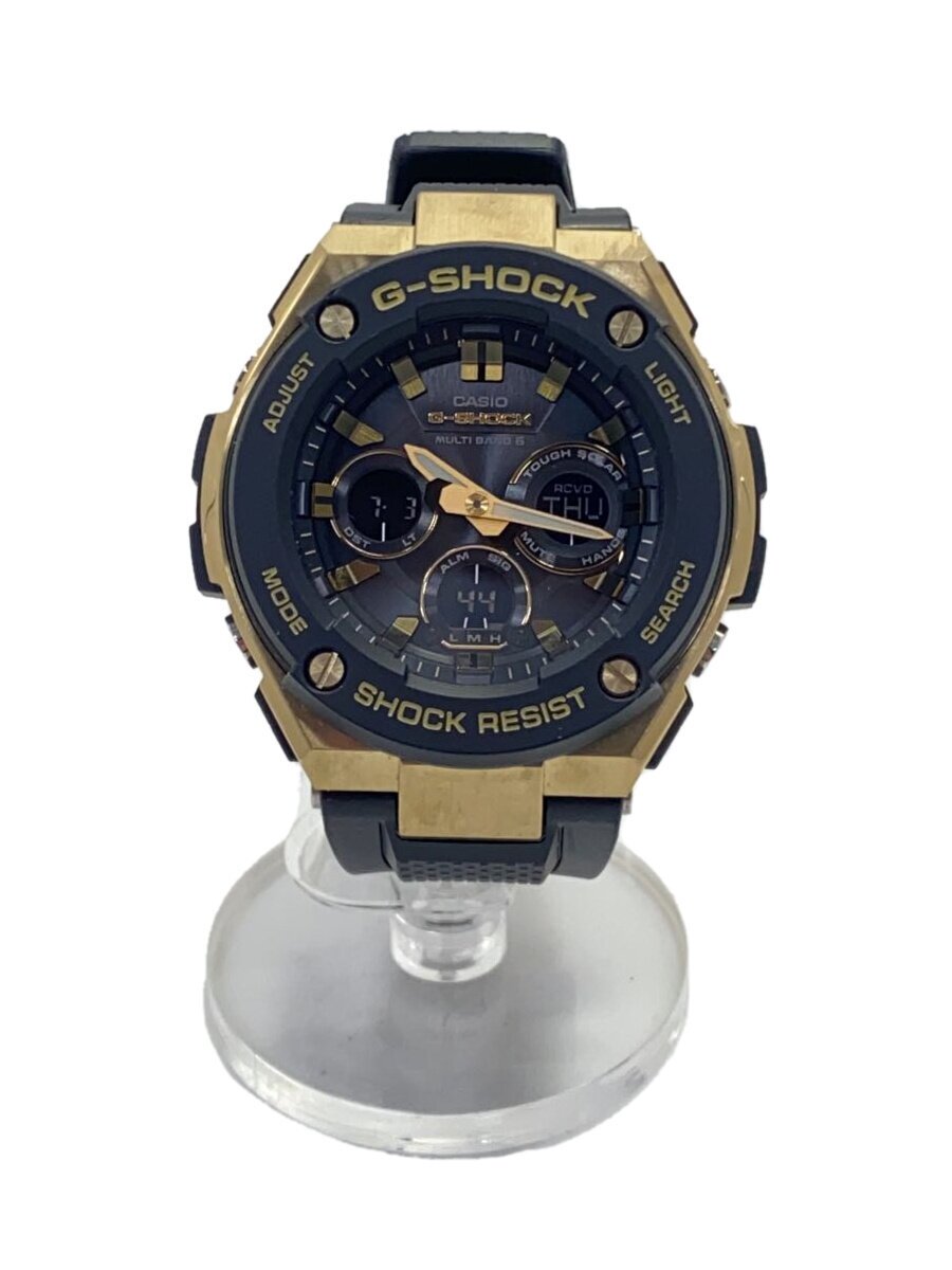 【中古】CASIO◆ソーラー腕時計・G-SHOCK/デジアナ/BLK【服飾雑貨他】｜2ｎｄ STREET 店