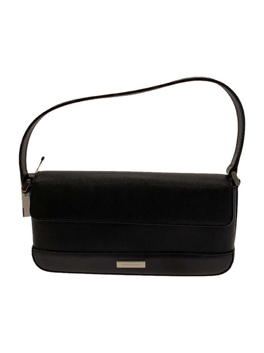 【中古】BURBERRY◆ハンドバック/ナイロン/BLK【御徒面子】