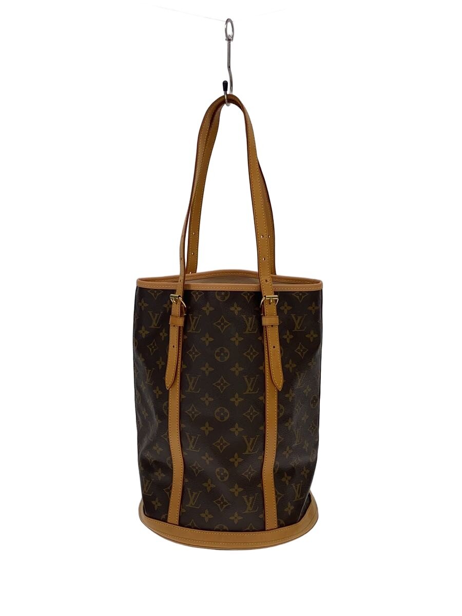 【中古】LOUIS VUITTON◆バケットGM_モノグラム・キャンバス/PVC/BRW【バッグ】｜2ｎｄ STREET 店